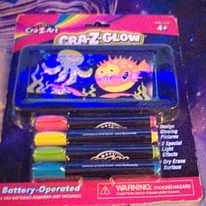 Crazy glow board